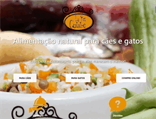 Tablet Screenshot of lapetcuisine.com.br